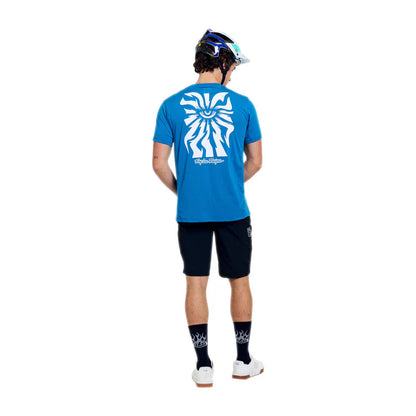 Troy Lee Designs Skyline Short Sleeve Ride Tee - One Eye - Aero Blue