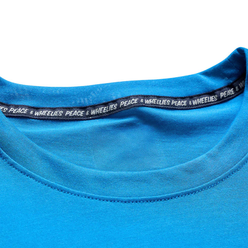 Troy Lee Designs Skyline Short Sleeve Ride Tee - One Eye - Aero Blue
