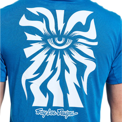 Troy Lee Designs Skyline Short Sleeve Ride Tee - One Eye - Aero Blue