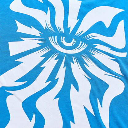 Troy Lee Designs Skyline Short Sleeve Ride Tee - One Eye - Aero Blue