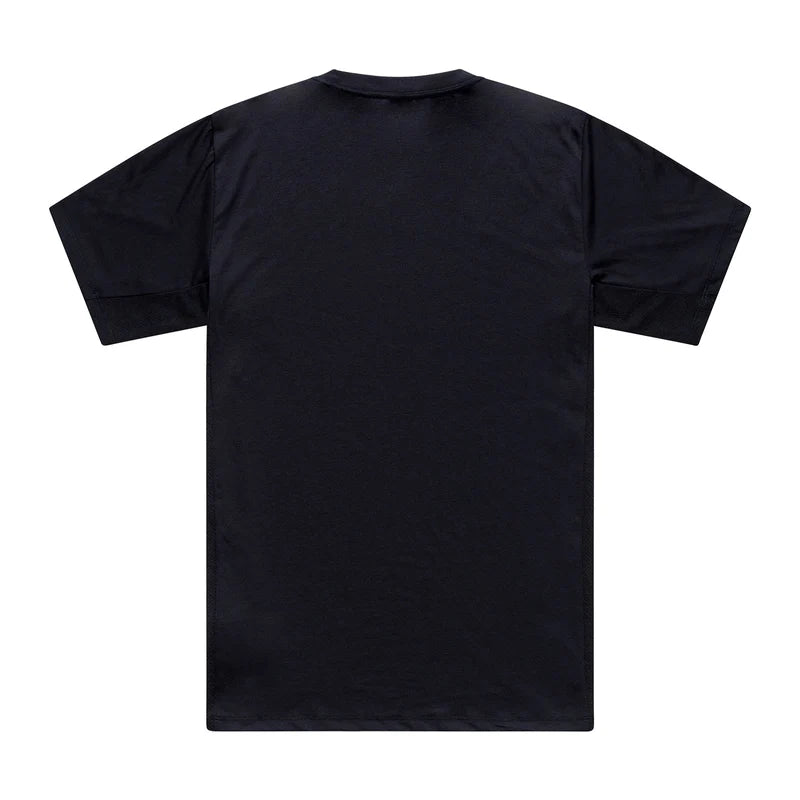 Troy Lee Designs Skyline Short Sleeve Ride Tee - Signature - Black-Real Teal