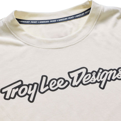 Troy Lee Designs Skyline Long Sleeve Ride Tee - Signature - Pumice
