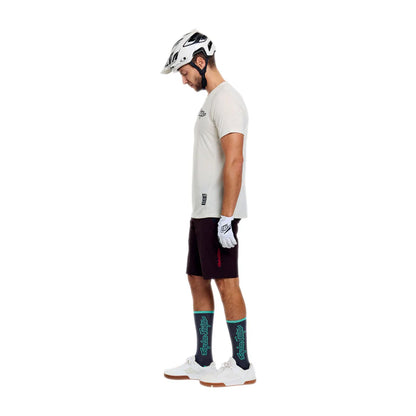 Troy Lee Designs Skyline Short Sleeve Ride Tee - Signature - Pumice