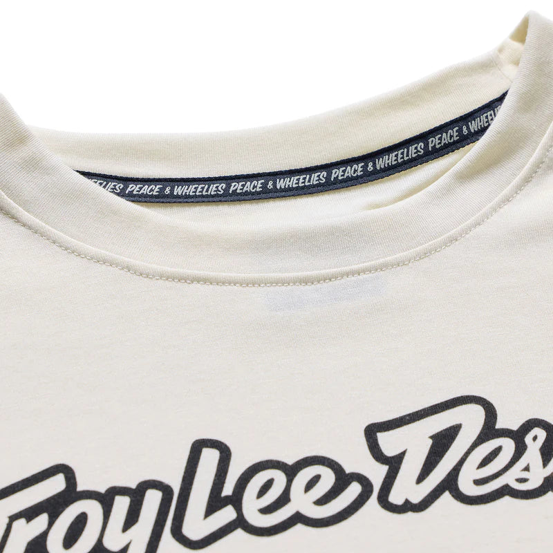 Troy Lee Designs Skyline Short Sleeve Ride Tee - Signature - Pumice