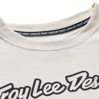 Troy Lee Designs Skyline Short Sleeve Ride Tee - Signature - Pumice