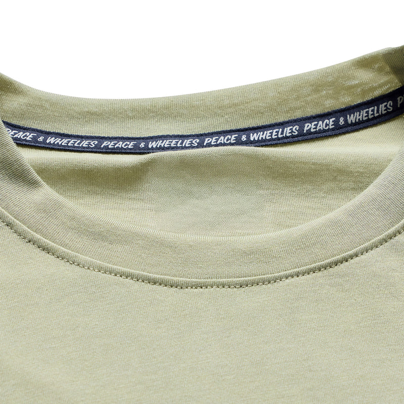 Troy Lee Designs Skyline Long Sleeve Ride Tee - Stamps - Sage
