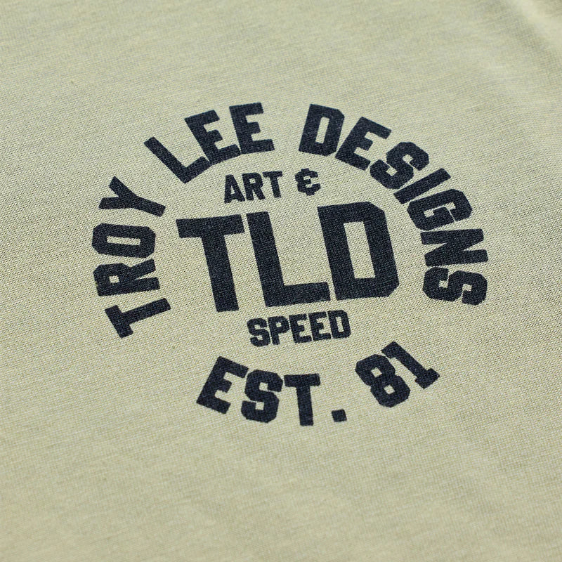 Troy Lee Designs Skyline Long Sleeve Ride Tee - Stamps - Sage