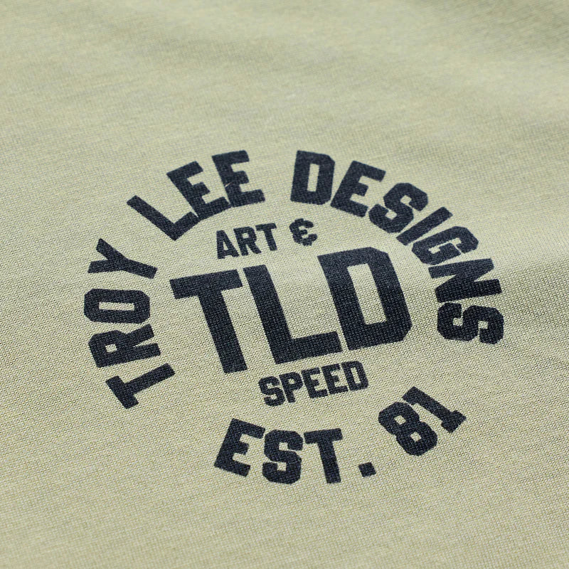 Troy Lee Designs Skyline Short Sleeve Ride Tee - Stamps - Sage