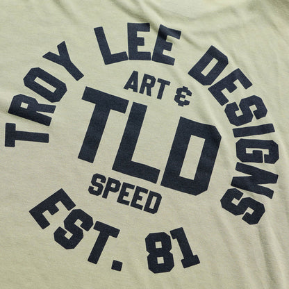 Troy Lee Designs Skyline Short Sleeve Ride Tee - Stamps - Sage