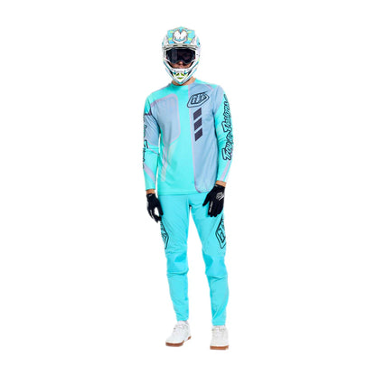 Troy Lee Designs Sprint Pro Long Sleeve MTB Jersey - Lowrider - Real Teal