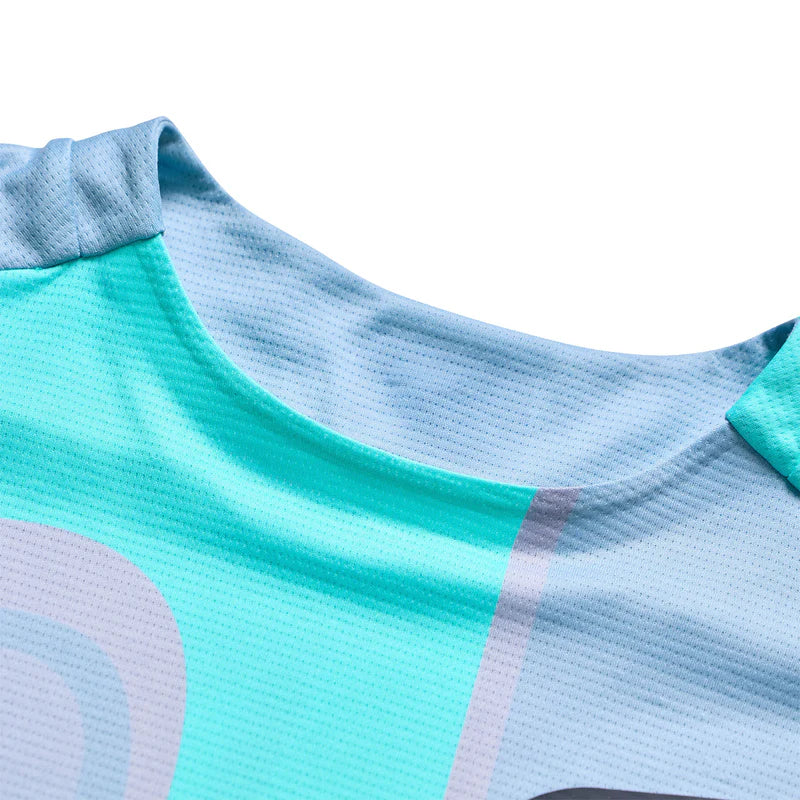 Troy Lee Designs Sprint Pro Long Sleeve MTB Jersey - Lowrider - Real Teal
