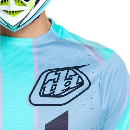 Troy Lee Designs Sprint Pro Long Sleeve MTB Jersey - Lowrider - Real Teal