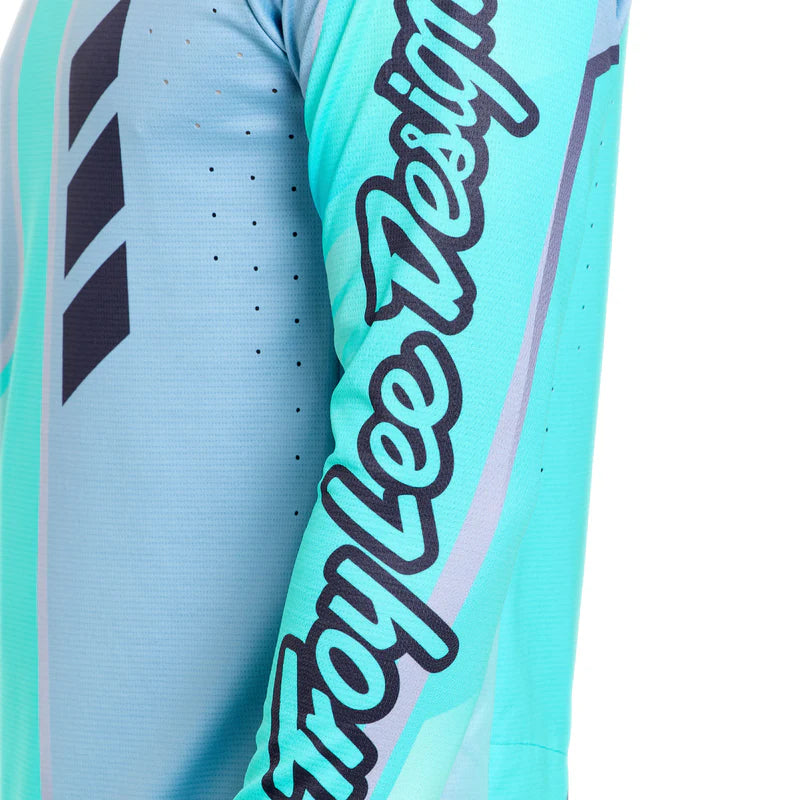 Troy Lee Designs Sprint Pro Long Sleeve MTB Jersey - Lowrider - Real Teal