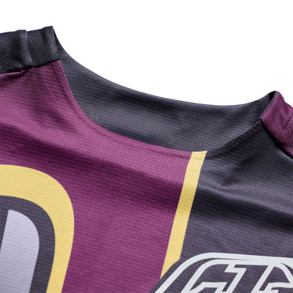 Troy Lee Designs Sprint Pro Long Sleeve MTB Jersey - Lowrider - Sangria