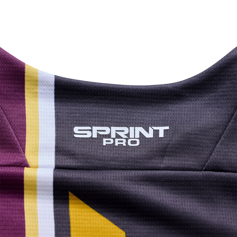 Troy Lee Designs Sprint Pro Long Sleeve MTB Jersey - Lowrider - Sangria