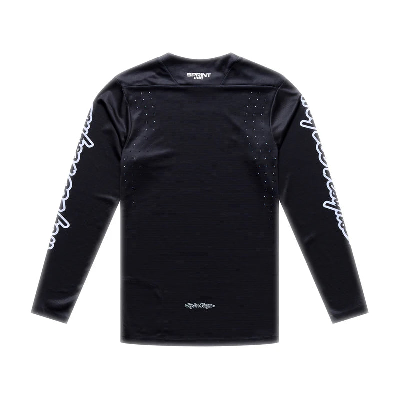 Troy Lee Designs Sprint Pro Long Sleeve MTB Jersey - Black