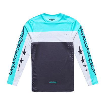 Troy Lee Designs Sprint Pro Long Sleeve MTB Jersey - Yo Moto - Carbon