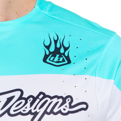 Troy Lee Designs Sprint Pro Long Sleeve MTB Jersey - Yo Moto - Carbon
