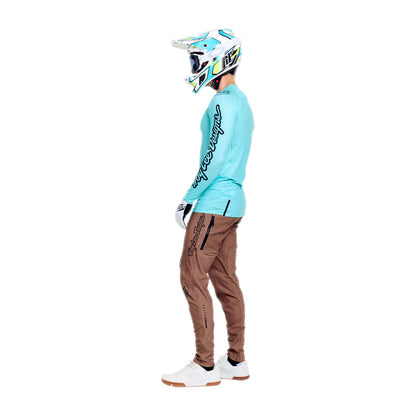 Troy Lee Designs Sprint Ultra Long Sleeve MTB Jersey - Real Teal