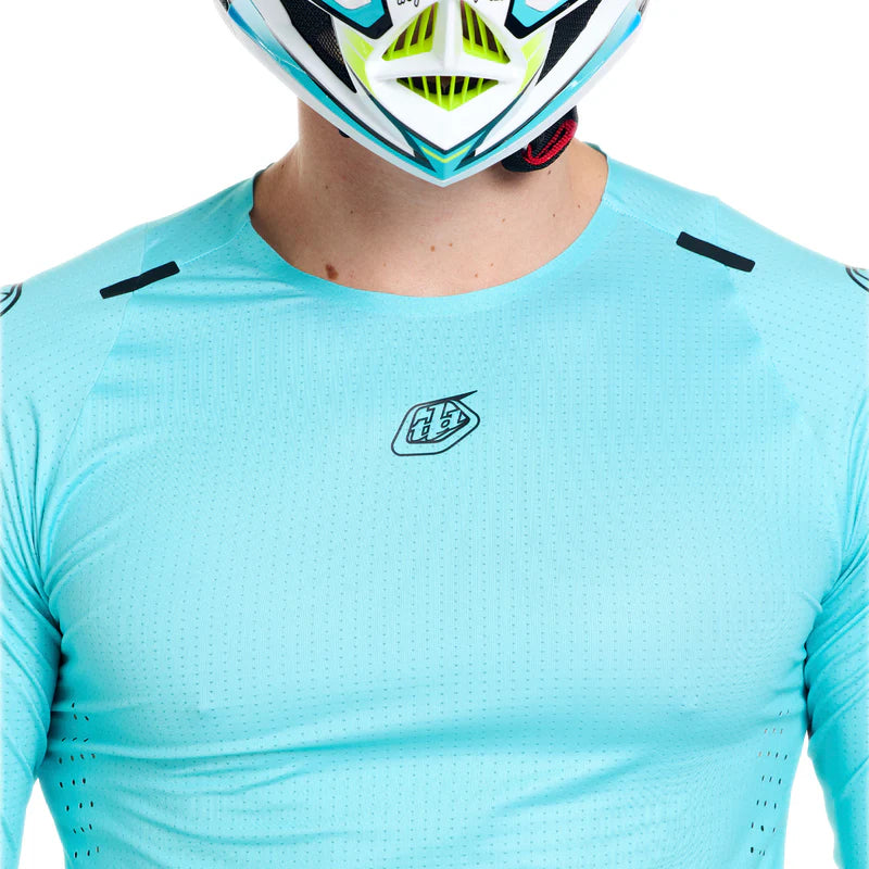Troy Lee Designs Sprint Ultra Long Sleeve MTB Jersey - Real Teal