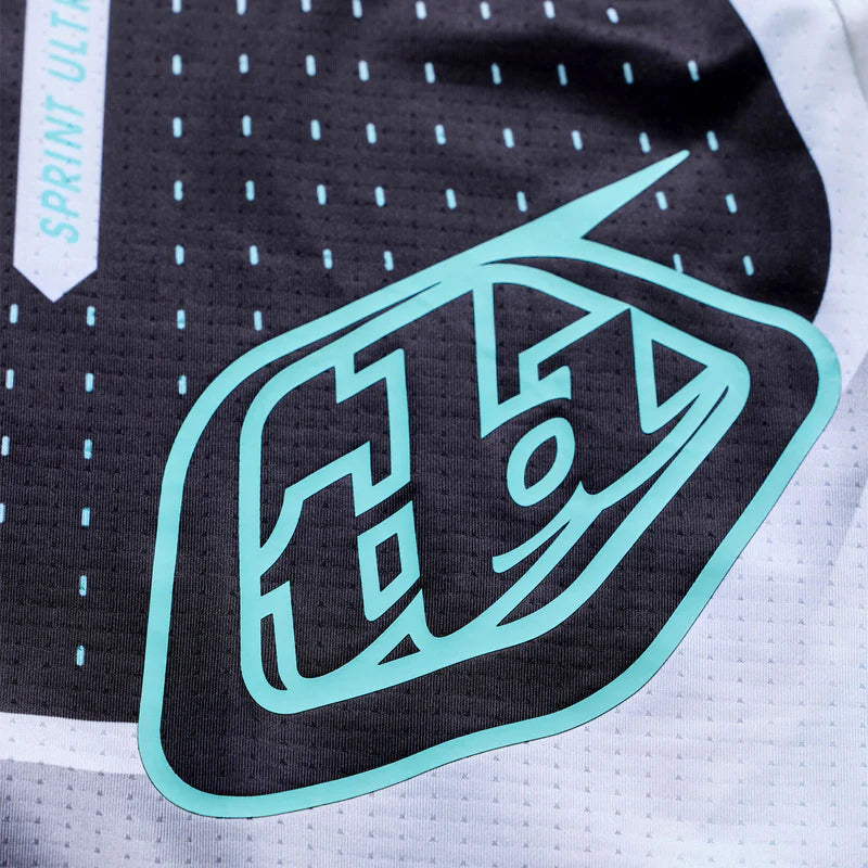 Troy Lee Designs Sprint Ultra Long Sleeve MTB Jersey - Proton - White