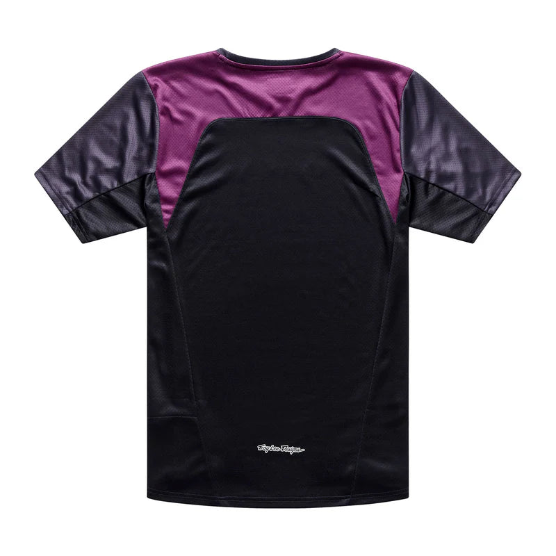 Troy Lee Designs Stage Short Sleeve MTB Jersey - Signature - Carbon