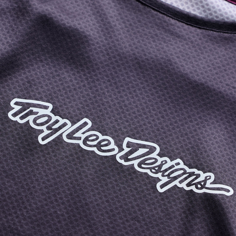 Troy Lee Designs Stage Short Sleeve MTB Jersey - Signature - Carbon