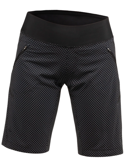 Zoic Bliss MTB Short - Womens - Black Polka Dot