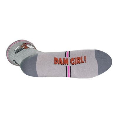 SockGuy 6" Crew Sock - Dam Girl