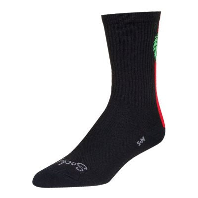 SockGuy 6" Crew Sock - Hoppy