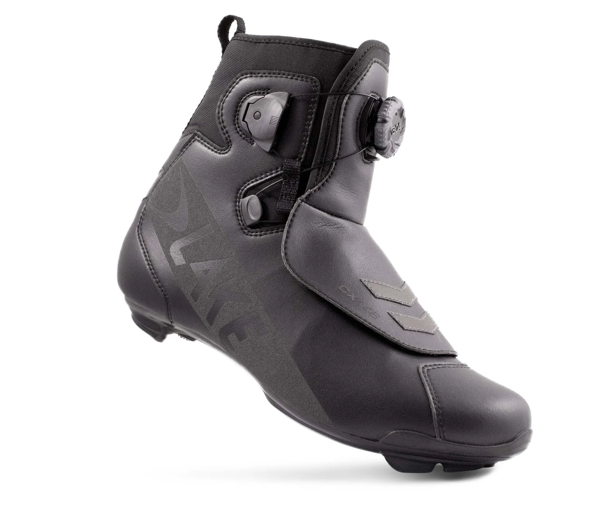 Lake CX146 SPD Winter Road Boot - Black-Black Reflective