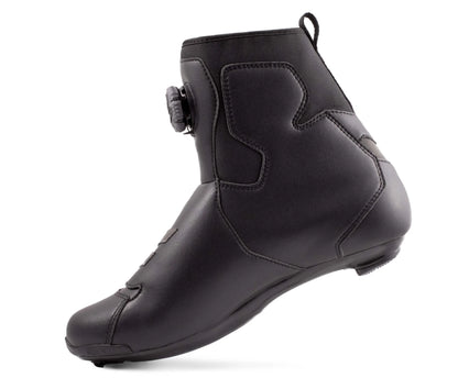 Lake CX146 SPD Winter Road Boot - Wide - Black-Black Reflective