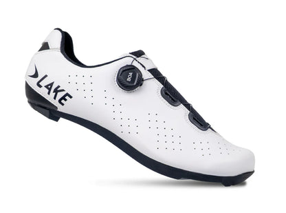 Lake CX178 Road Shoe - White-Black