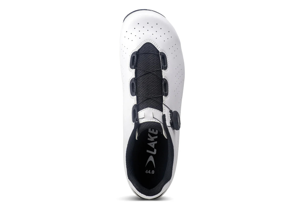 Lake CX178 Road Shoe - White-Black