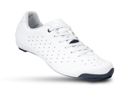 Lake CX21C Road Shoe - Wide - White Clarino
