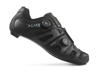 Lake CX242 Road Shoe - Black-Silver
