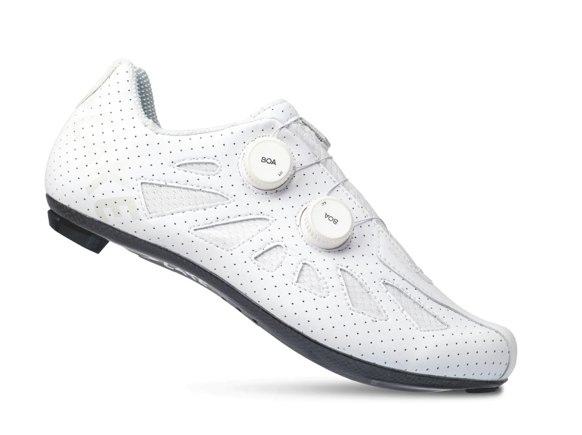 Lake CX302 Road Shoe - Wide - Classic White