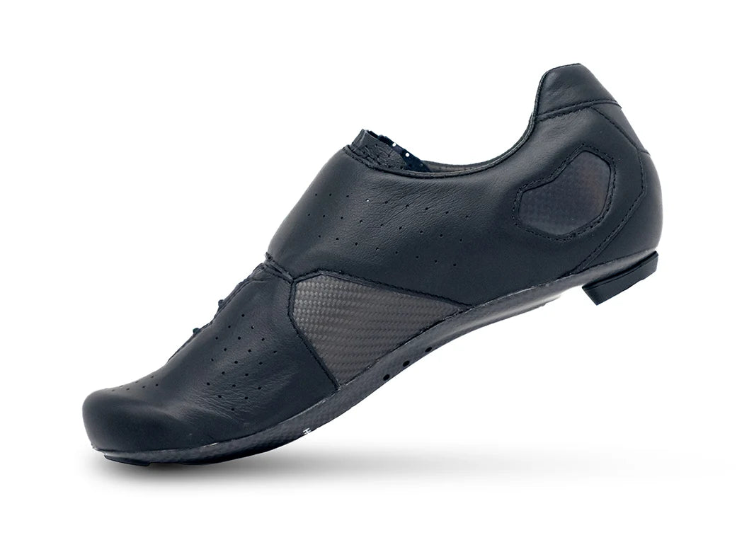 Lake CX333 Road Shoe - Narrow - Black-Silver