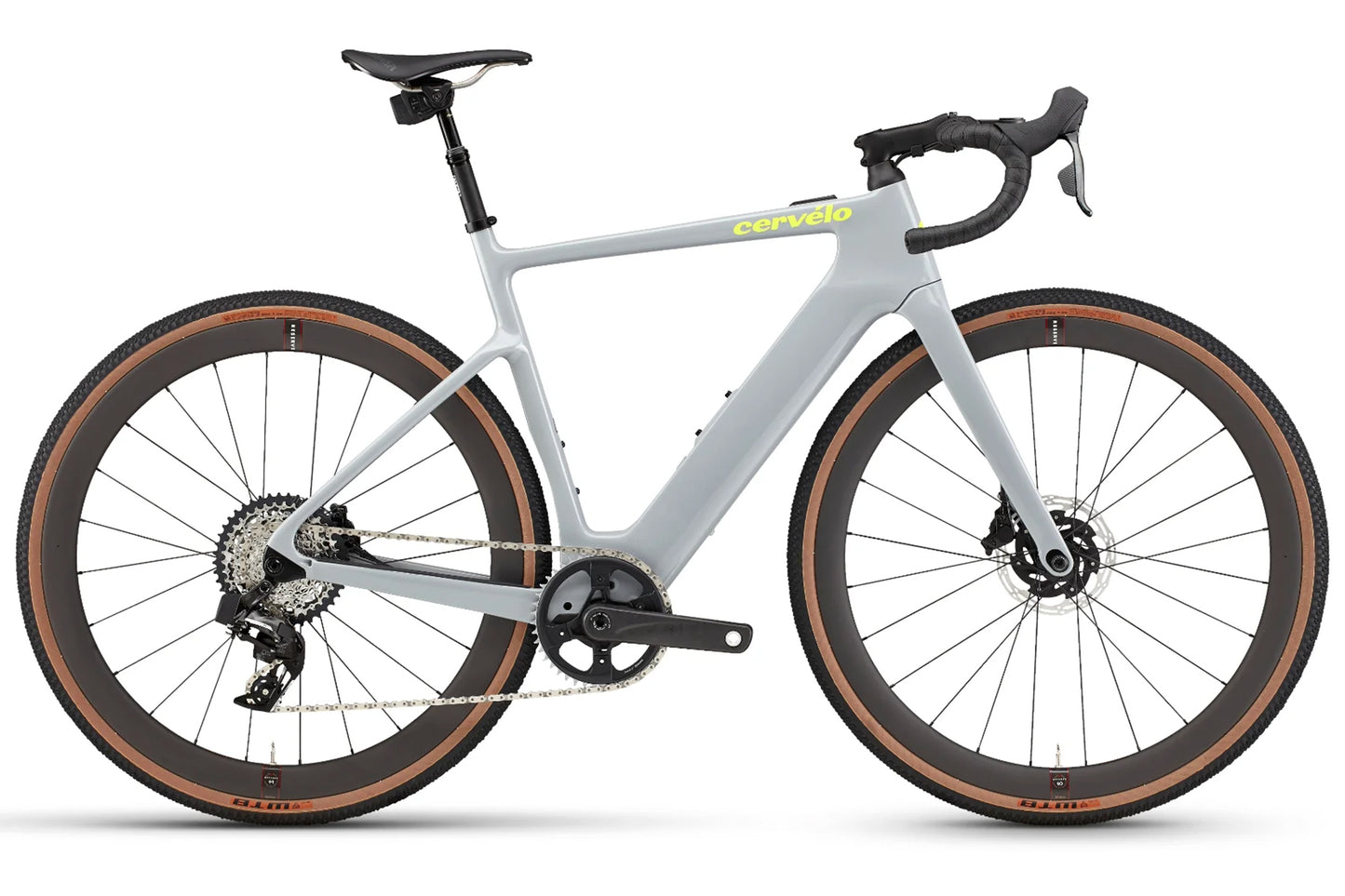 Cervelo Rouvida 700c - Force XPLR AXS 1 Gravel E-Bike - Granite