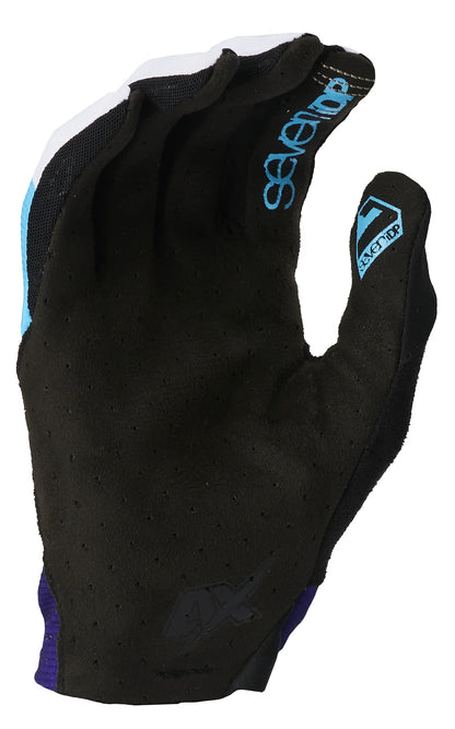 7 iDP Control MTB Glove - Blue Stripes