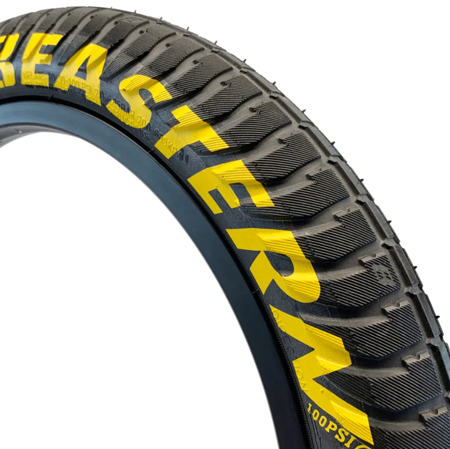 Eastern Curb Monkey II 20" BMX Tire - Black-Yellow