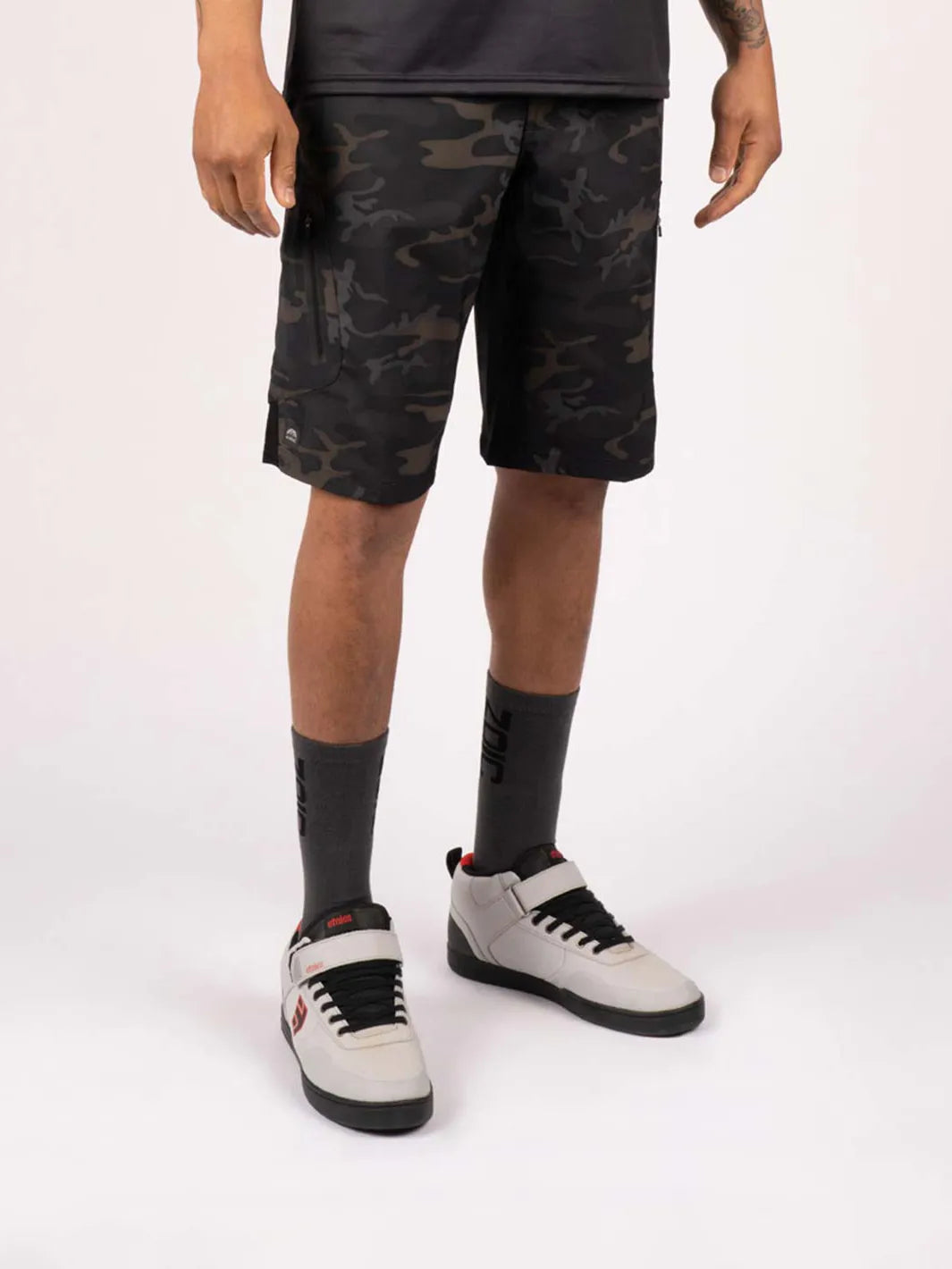 Zoic Ether Camo MTB Short - Black Ops
