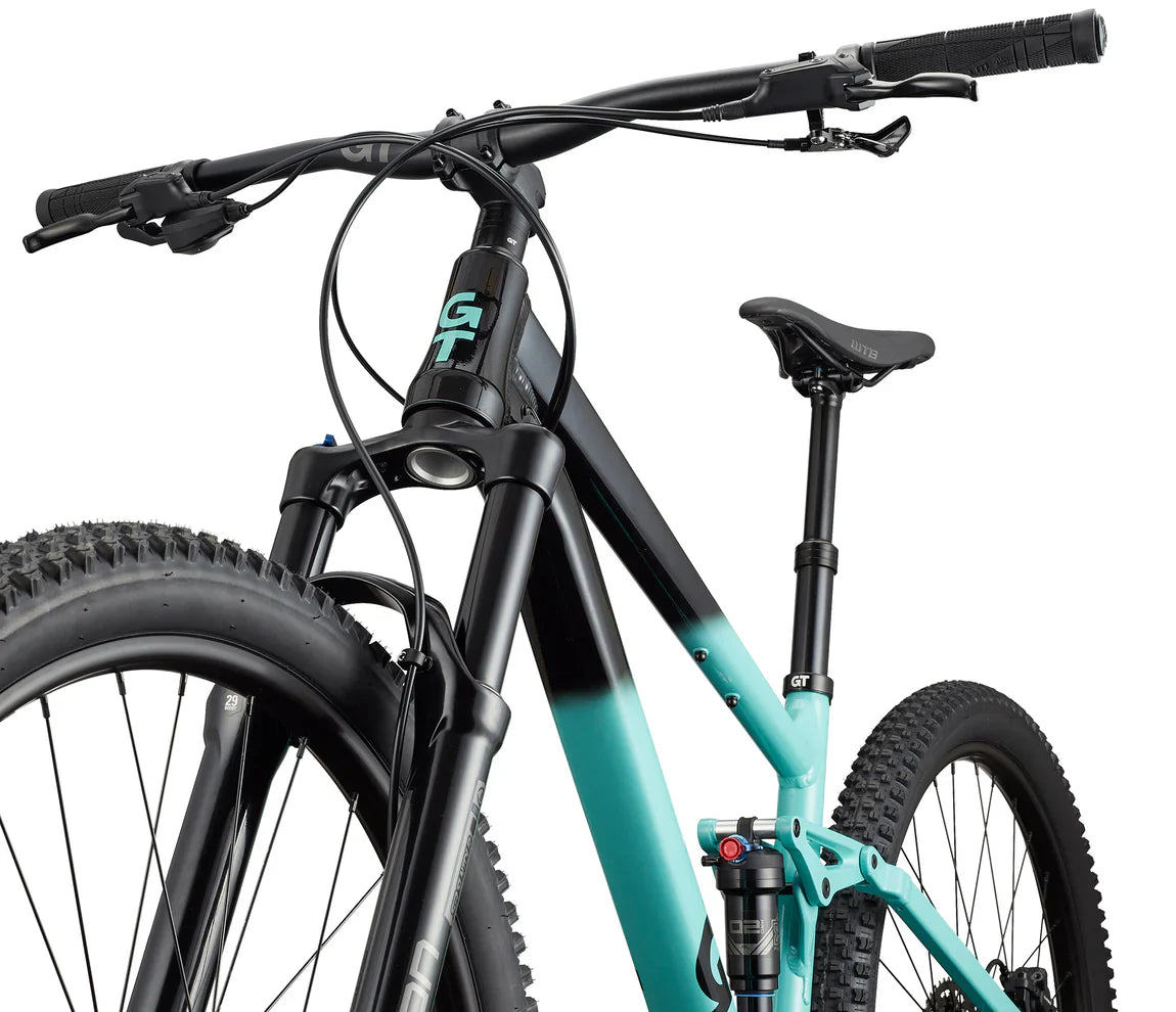 GT Bikes Zaskar FS Comp 29 - Sea Green - Blem