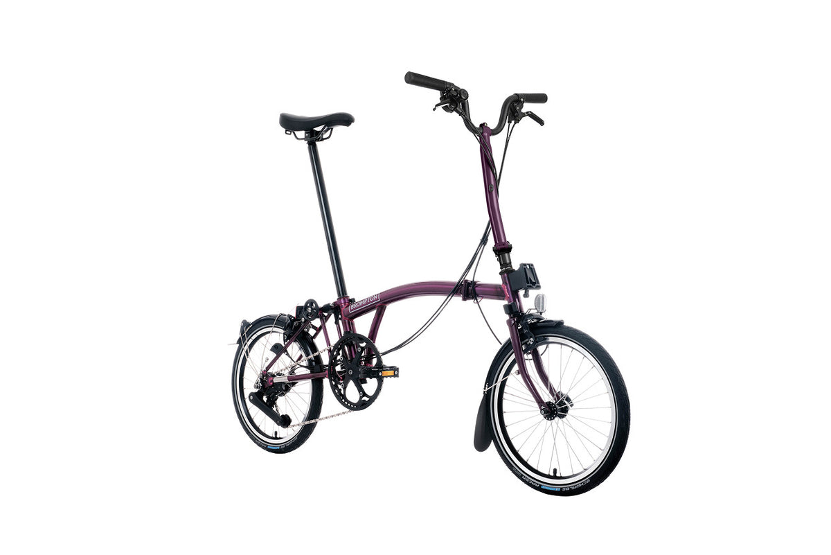 Brompton C Line 12-Speed - Amethyst Lacquer