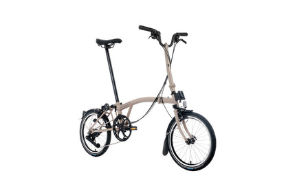Brompton C Line 12-Speed - Dune Sand