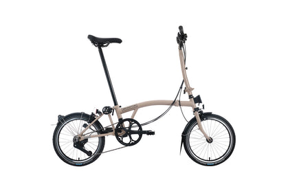 Brompton C Line 12-Speed - Dune Sand