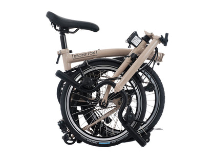 Brompton C Line 12-Speed - Dune Sand