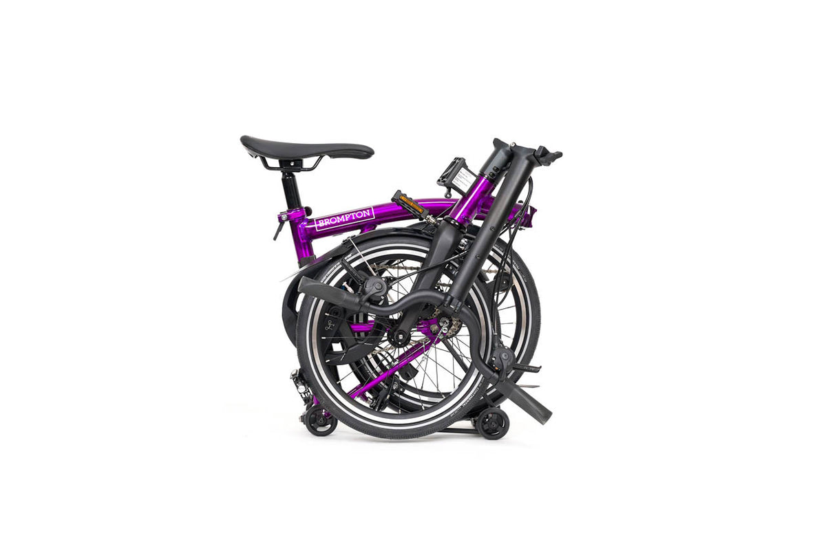 Brompton P Line 12-Speed - Amethyst Lacquer