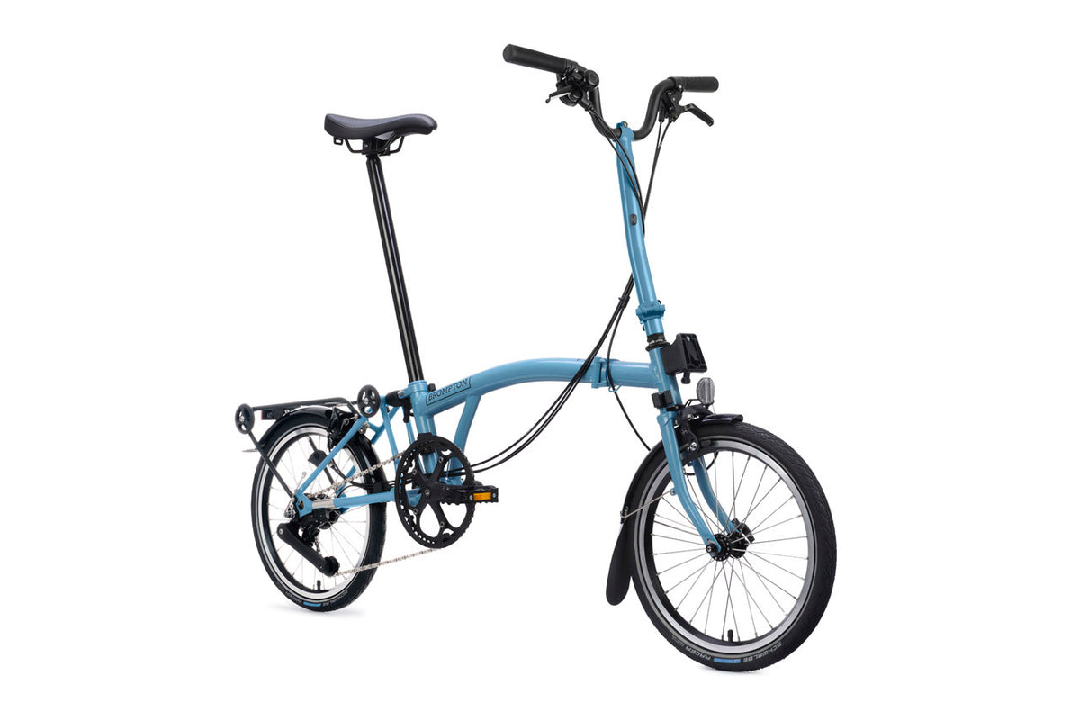 Brompton C Line 12-Speed - Cloud Metallic