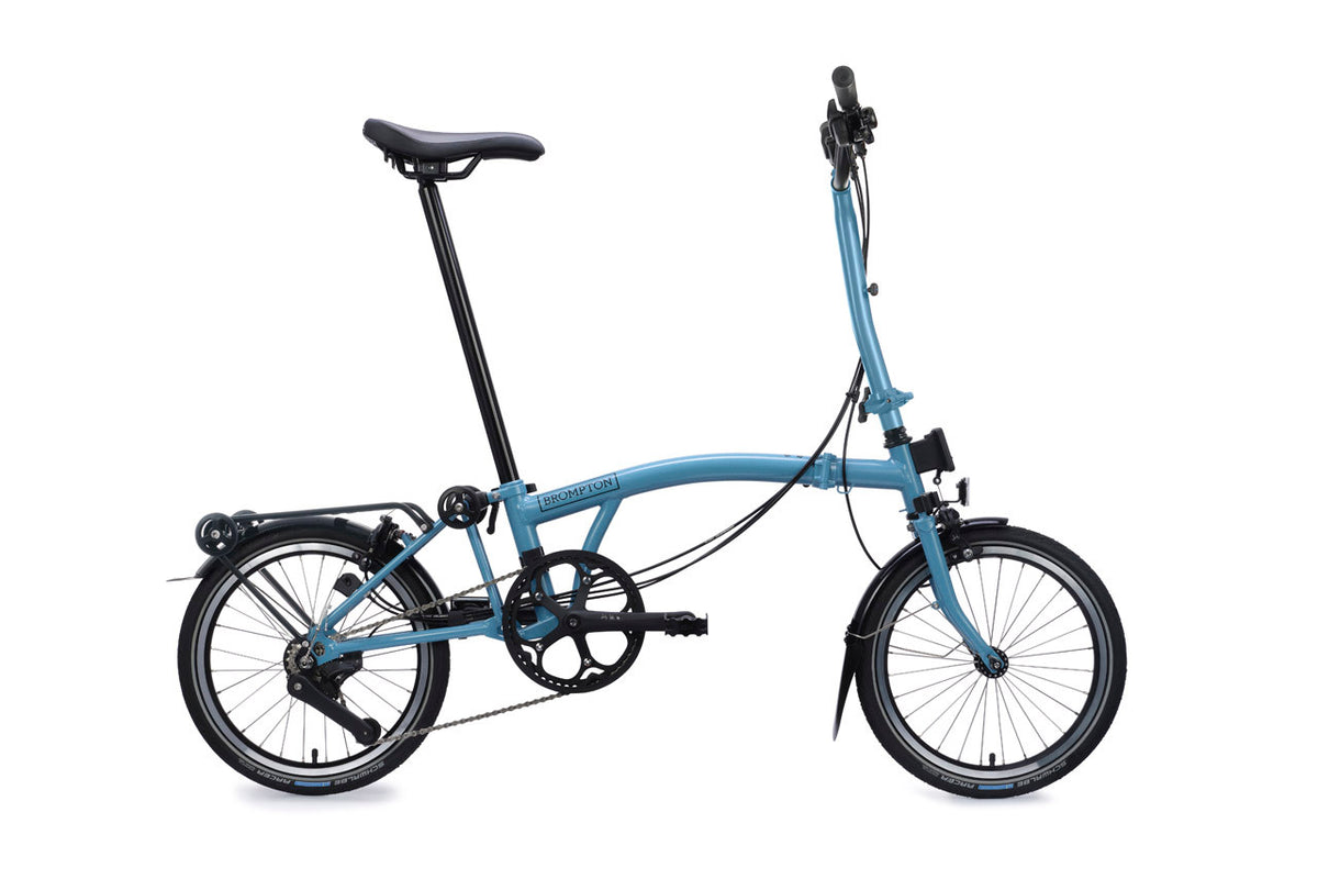 Brompton C Line 12-Speed - Cloud Metallic